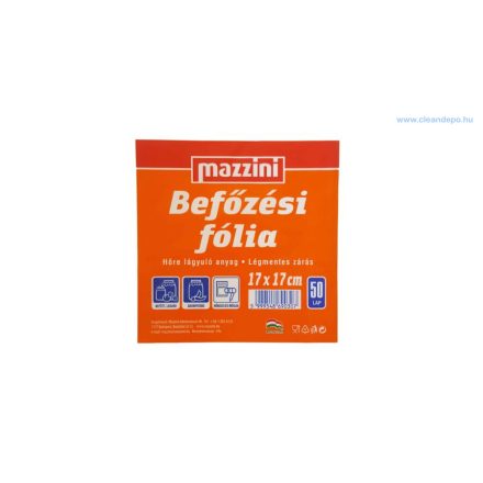 Mazzini Befőzési fólia 50 lapos
