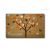 Lábtörlő Kókuszrost fa mintázatú  60X40 cm