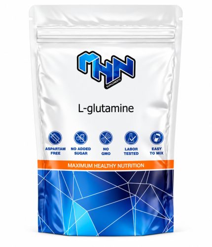 MHN Supplements L-Glutamine – L-glutamin aminosav, 500 g