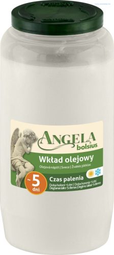 Angela olajmécses 5 napos fehér Nr. 7., 24 db/tálca