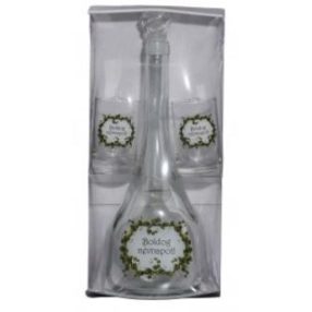 Üv.Grasso 0,75L.Szett Névn.Borostyá