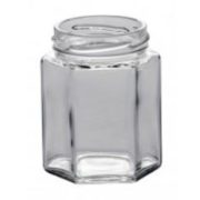 Hexagon Üveg+Tető 200Ml.
