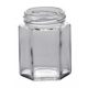 Hexagon Üveg+Tető 200Ml.