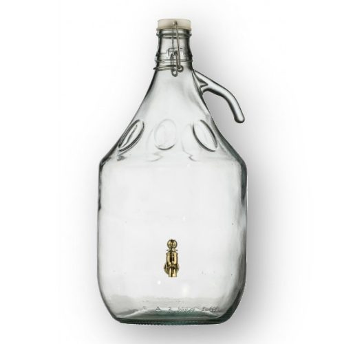 Csapos Üveg Demizson Csatos 5L