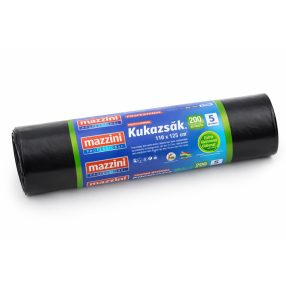 Prémium kukazsák 200 L extra erős 5 db/tekercs
