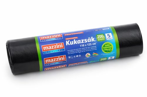 Prémium kukazsák 200 L extra erős 5 db/tekercs