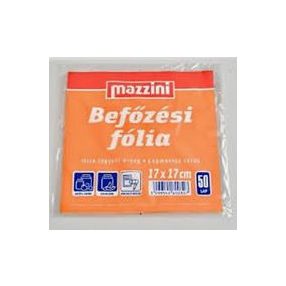 Befőző Fólia 17X17 Cm 50 Lap