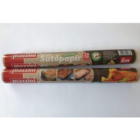 Sütőpapír Keskeny Szilikonos 6M