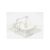Bevásárló kosár lehajtható fülű fehér 68-96/W