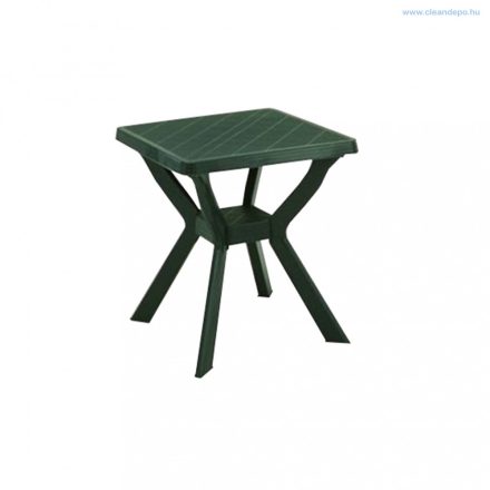 ProGARDEN Reno 70x70 cm-es asztal zöld színben