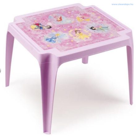 Progarden Disney műanyag gyermek asztal Hercegnő 