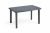Faretto antracit asztal 100x70 cm 