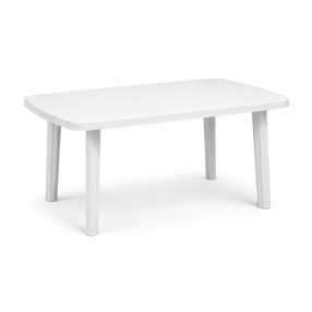 Faro asztal 138 x 87 cm fehér