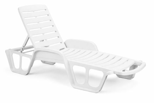 Lettino Fix Napozóágy Fehér