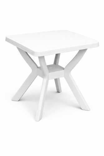 Reno kerti asztal fehér 70 x 70 cm 