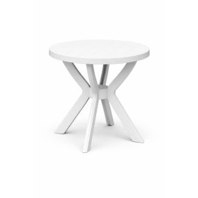 Don kerti kerek asztal fehér 70 cm 