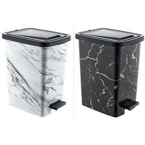 Pedálos szemetes belső vödörrel 25 L S101