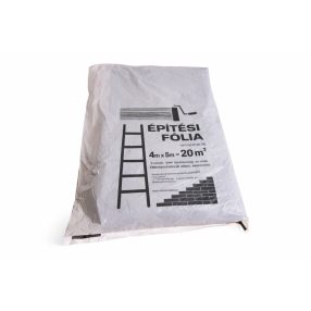 Takarófólia 20 m² építési