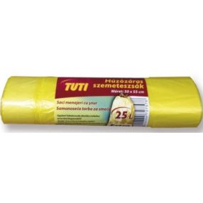 Tuti Húzózáras Szem.Zsák 25L.Extra