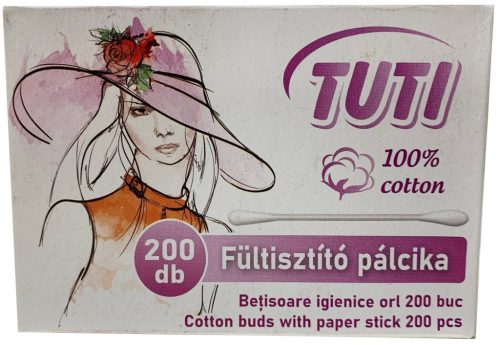 Tuti Fültisztító Dobozos /200Db./