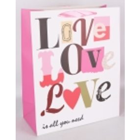 Papírtasak 26X32Cm Love Love