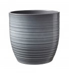 -5 Kaspó Bergamo Szürke14X13C
