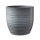 -5 Kaspó Bergamo Szürke14X13C