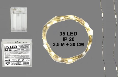 Elemes Fűzér,3,5M 35Led Mfeh