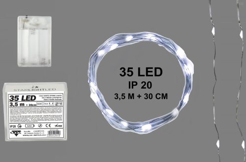 Elemes Fűzér,3,5M 35Led Hfeh