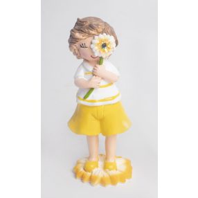 P.Lány+Virág Sárga Álló 5*10