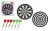 Darts Tábla Metál+6Db 8G30C