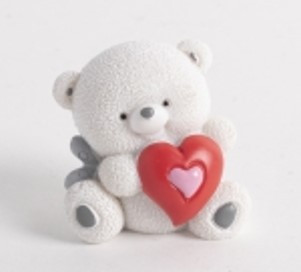 P.Maci+Szív Szür/Pir 3X3,2Cm