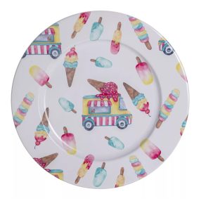 Bádog Tálca Kör Fagyis