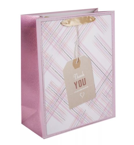Papírtasak Lila Thank You