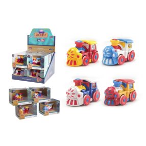 Műa Mozdony Színes 4S 8X5Cm