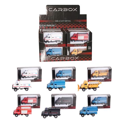 Mentő/Rendőr/Tűzoltó/Te 1/64