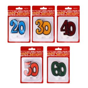 Gyertya Szülinapi Kerekszám