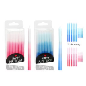 Gyertya Sznap*12 Színátm.K/R