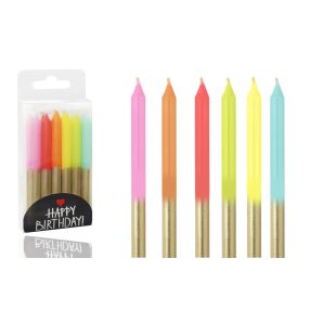 Gyertya Sznap*12 Metál Color