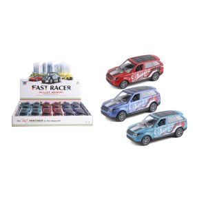 Fém Autó "Fast Racer"3S 1:36