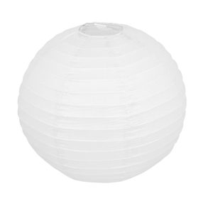 Papírlámpás Gömb Fehér
