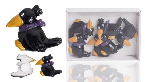 P.Varjú*6 Fekete 2X3,7Cm