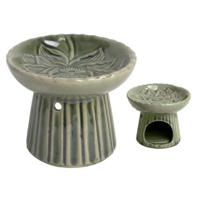 K.Olajm.Lótuszvir.Zöld11,2