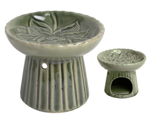 K.Olajm.Lótuszvir.Zöld11,2