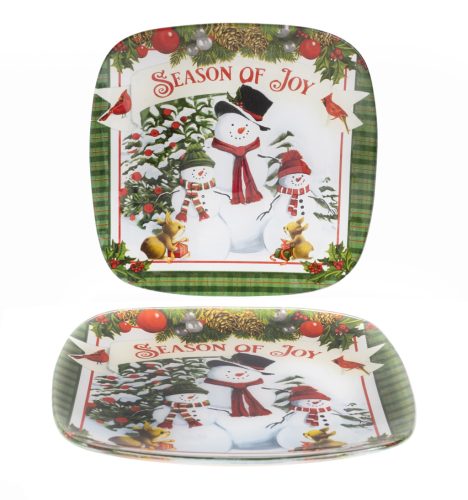 Ü.Tál Négyzet Hóemberek 20