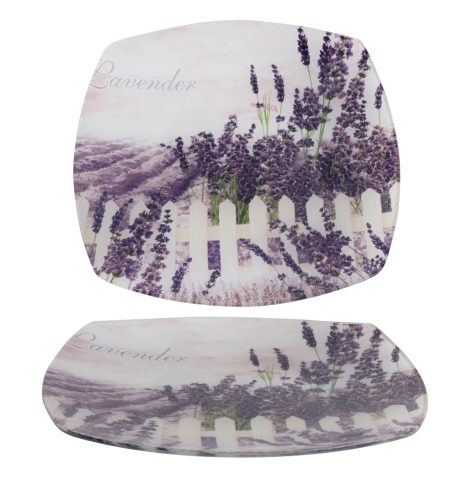 Ü.Tányér Levendula 25X25