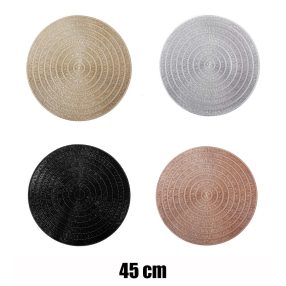 Műanyag alátét Kerek  Szőtt  671990 