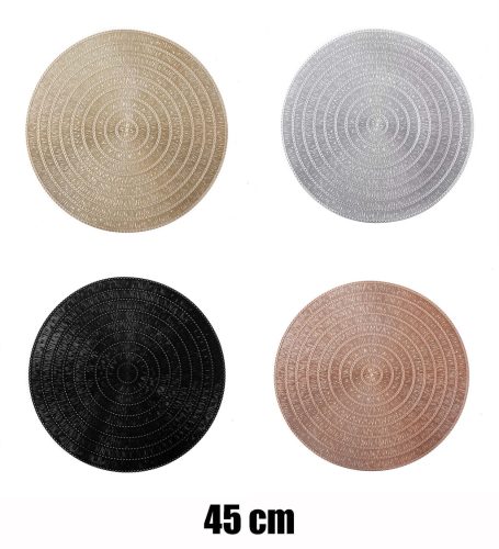 Műanyag alátét Kerek  Szőtt  671990 