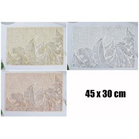 Műanyag alátét  Leveles mintázatú  671993 