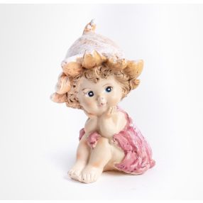 P.Virágtündér Ülő Rózsaszín